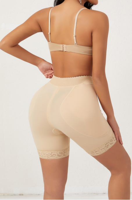 SHAPMAMA™ Women High Waist Adjustable Hook Tummy Control Shapewear Butt Lifting Hip Enhancement Panties with Removable Pad