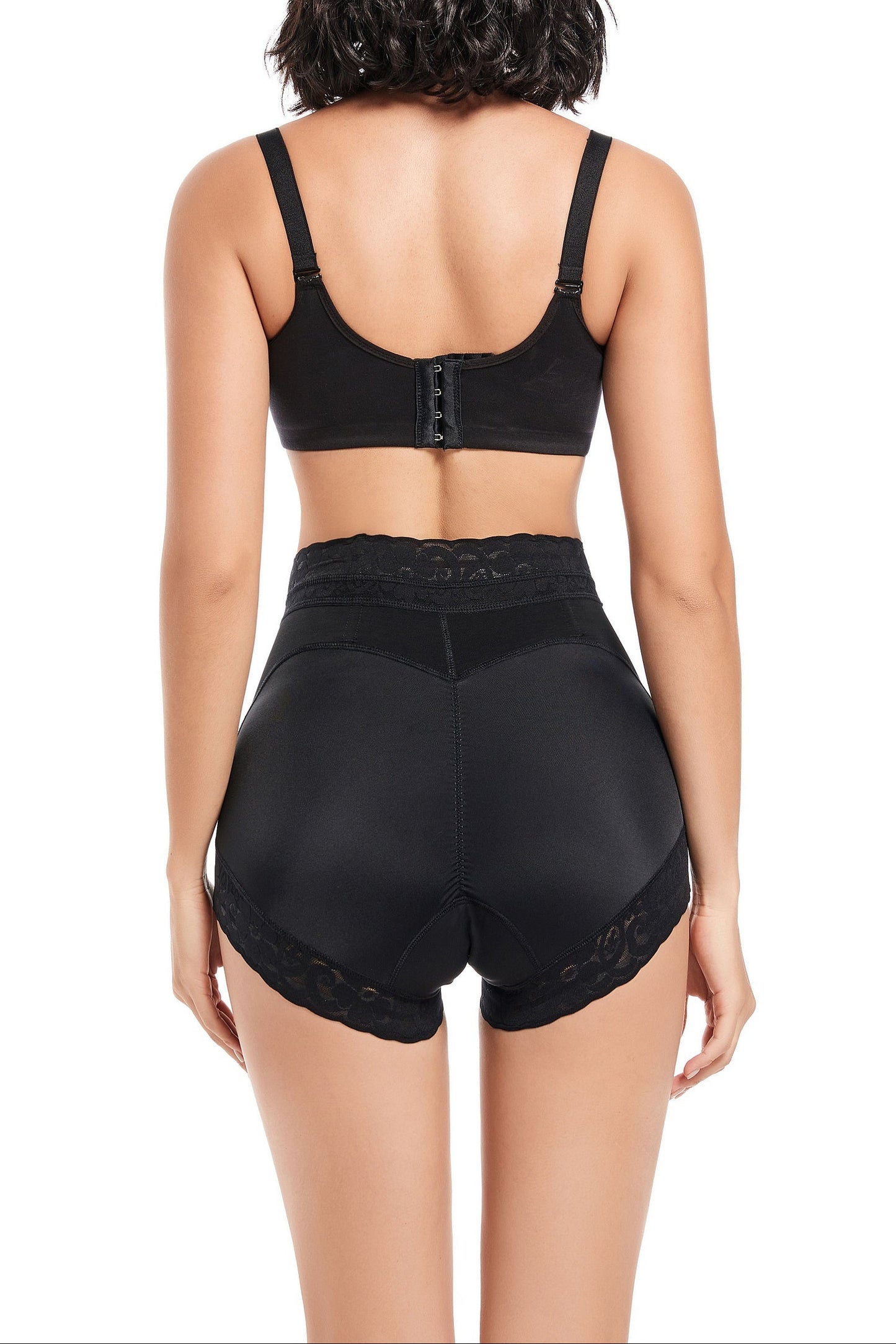 SHAPMAMA™ Classic Women's Body Shaper with Lace Butt Lifter Tummy Control Underwear Panties Smoothing Briefs