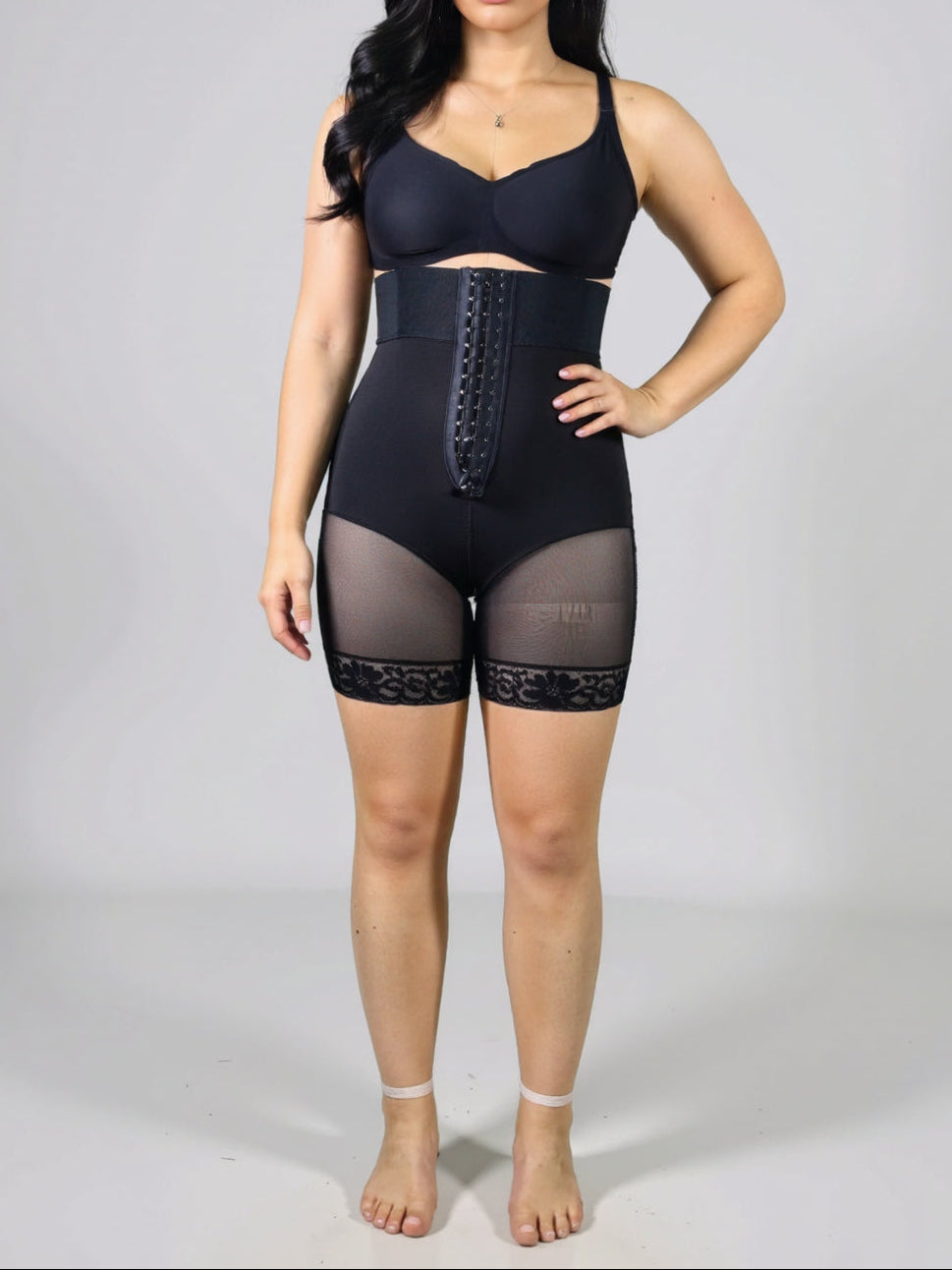 SHAPMAMA™ Tummy Control Faja Shorts High Waist Butt Lifter Thigh Shaping Shorts