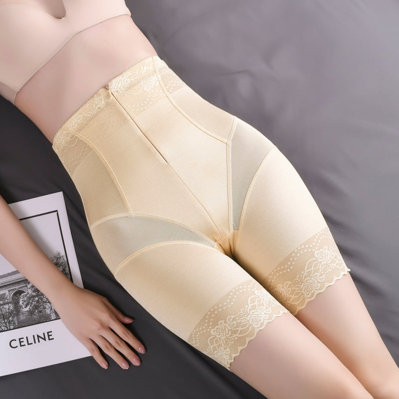 SHAPMAMA™ Women's High-Waisted Breathable Nylon Shaping Shorts Seamless Hip Control 3D Control Panties Sexy Adults Butt Lifting