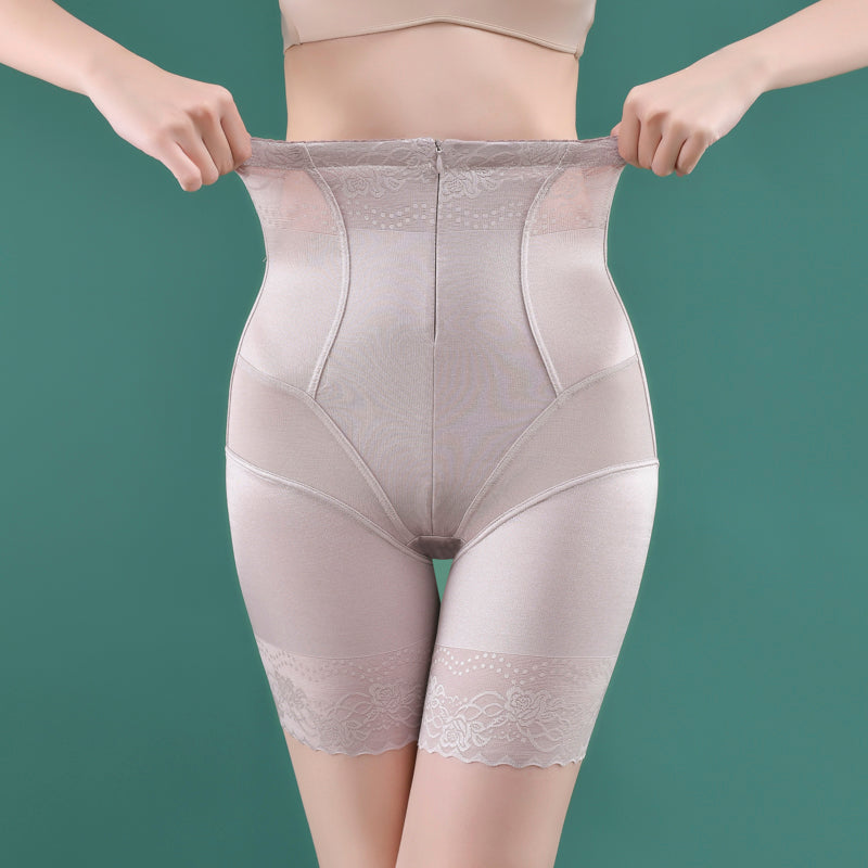 SHAPMAMA™ Women's High-Waisted Breathable Nylon Shaping Shorts Seamless Hip Control 3D Control Panties Sexy Adults Butt Lifting