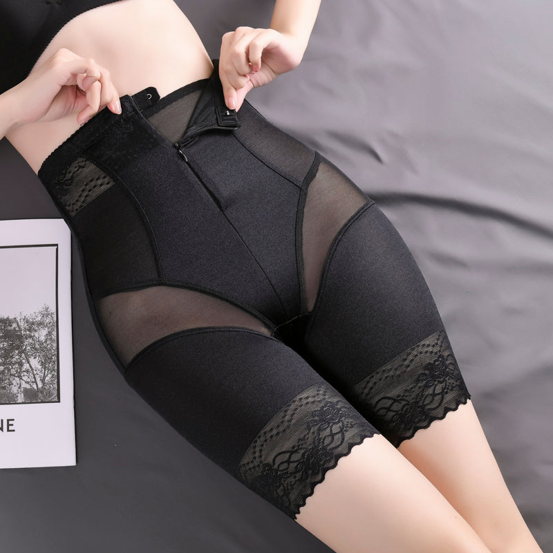 SHAPMAMA™ Women's High-Waisted Breathable Nylon Shaping Shorts Seamless Hip Control 3D Control Panties Sexy Adults Butt Lifting