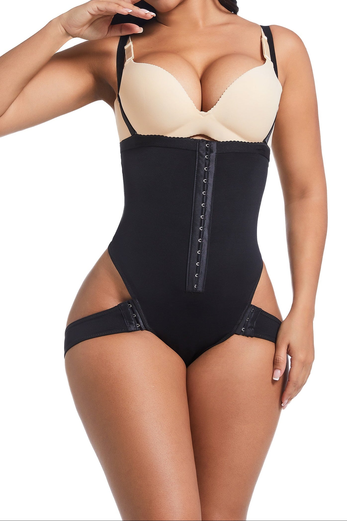 SHAPMAMA™ High-Waisted Body Shaping Panties Buttocks Exposed and Tightened Thin Large Waistband Control Panties for Adults