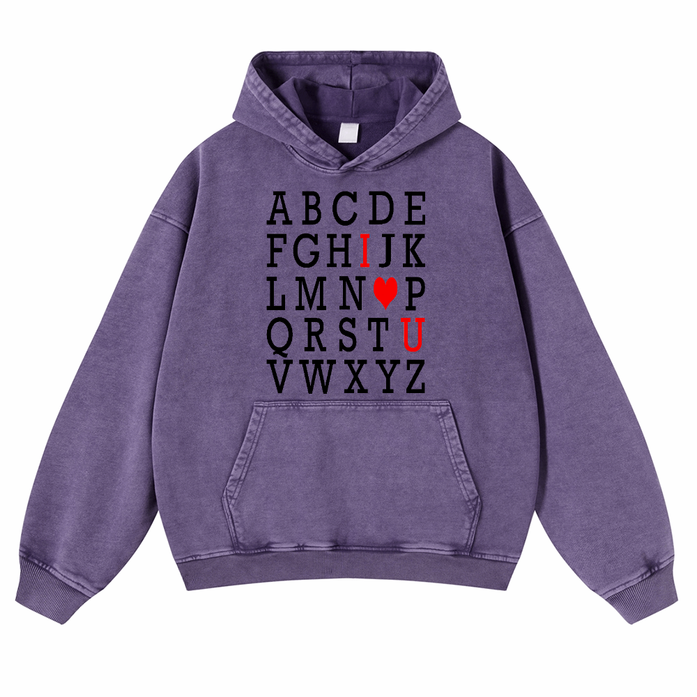 Crafted Your Signature Style Personalized Couple Hooded Sweatshirts.