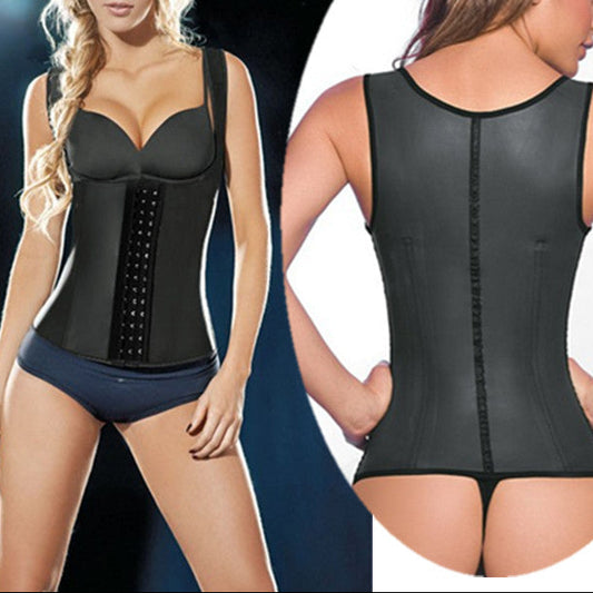 SHAPMAMA™ Waist Trainer for Women Body Shaper Corset Vest Tank Top with Steel Bones