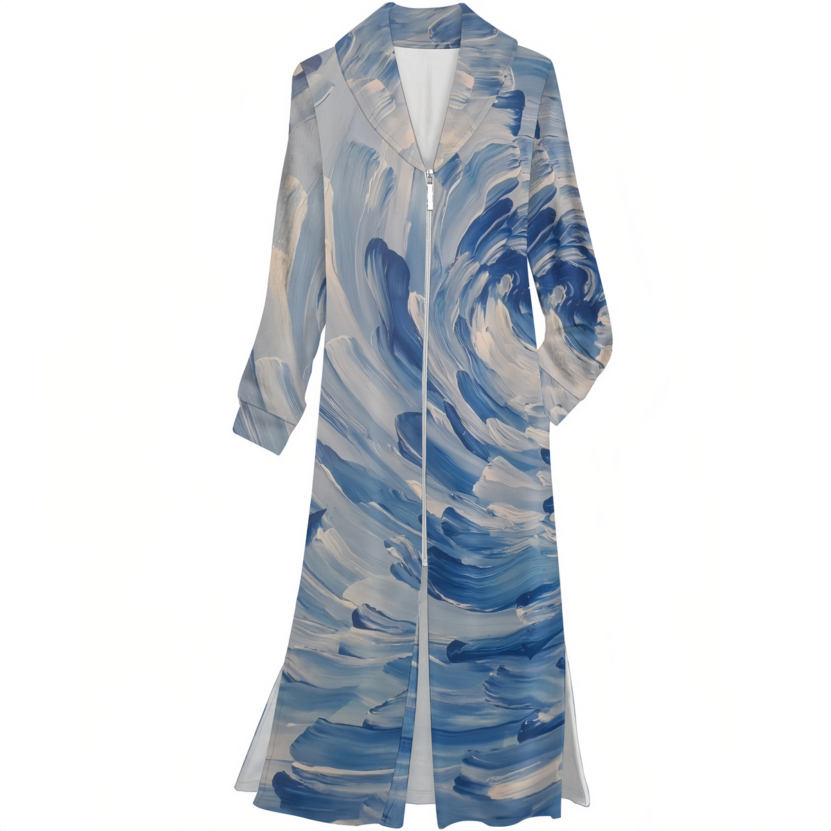 Stylish Crystal Velvet Robe: Redefine Your Lounge Look - podsforgirl 