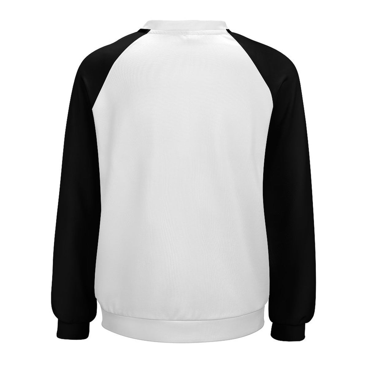 Minimalist Sweatshirt Raglan Crewneck Pullover - Sleek Design for Effortless Wear.