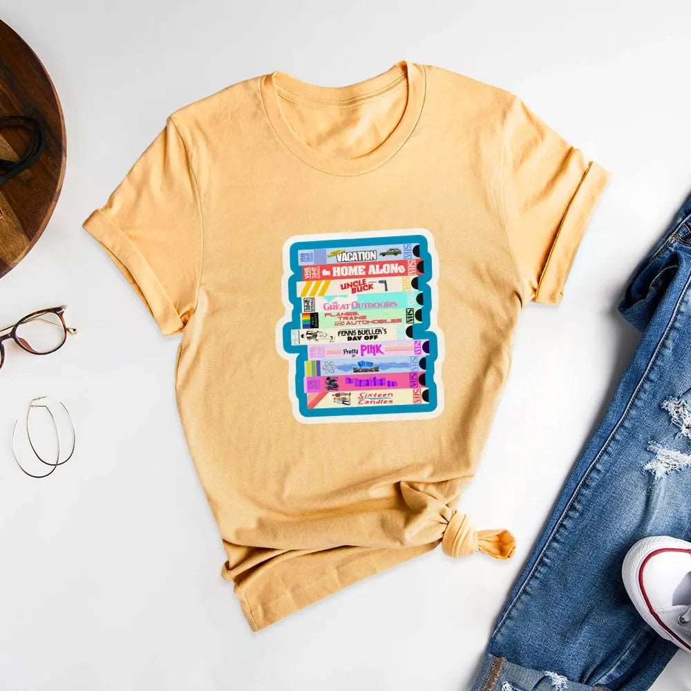 Creative Letter Combination Printed T-shirted,Show Unique Charm - Podsforgirl