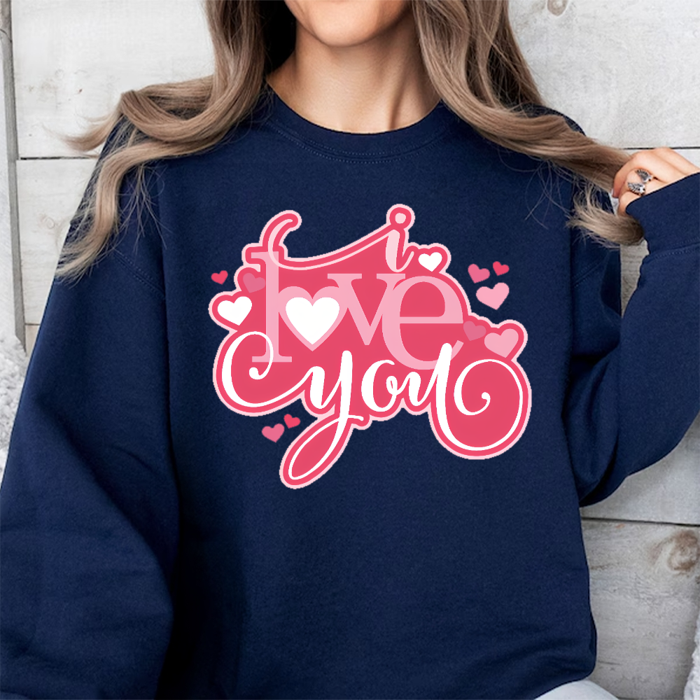 Crafted Your Signature Style Personalized Couple Sweatshirt