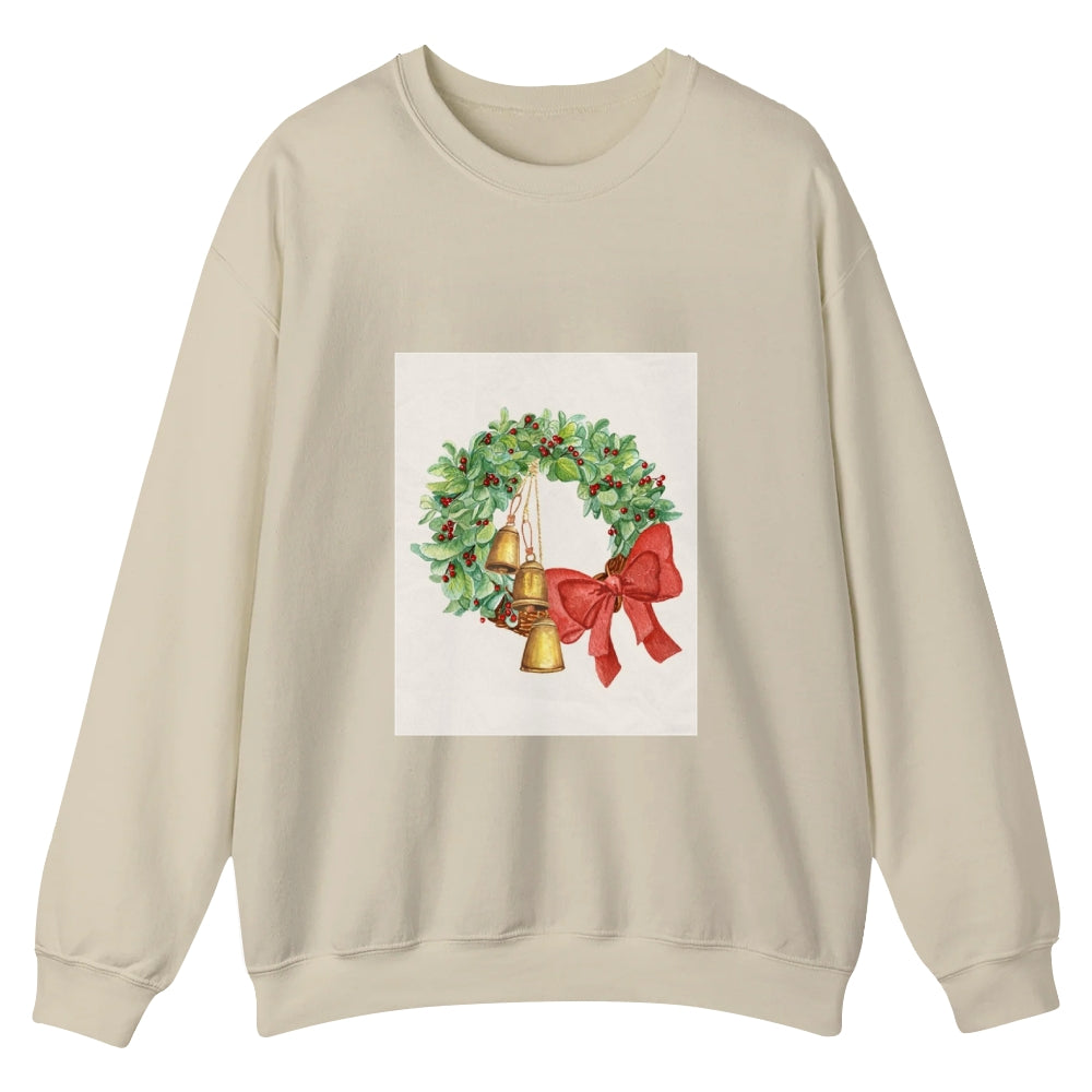 Trendy Christmas Round-Neck Sweatshirt: Leading the Yuletide Style Parade - podsforgirl 