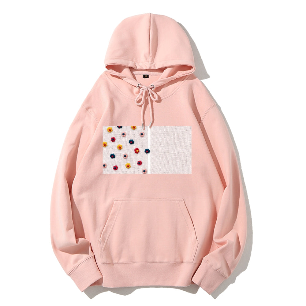 Vibrant Printed Pullover Hoodie: Stand Out in the Crowd - podsforgirl 