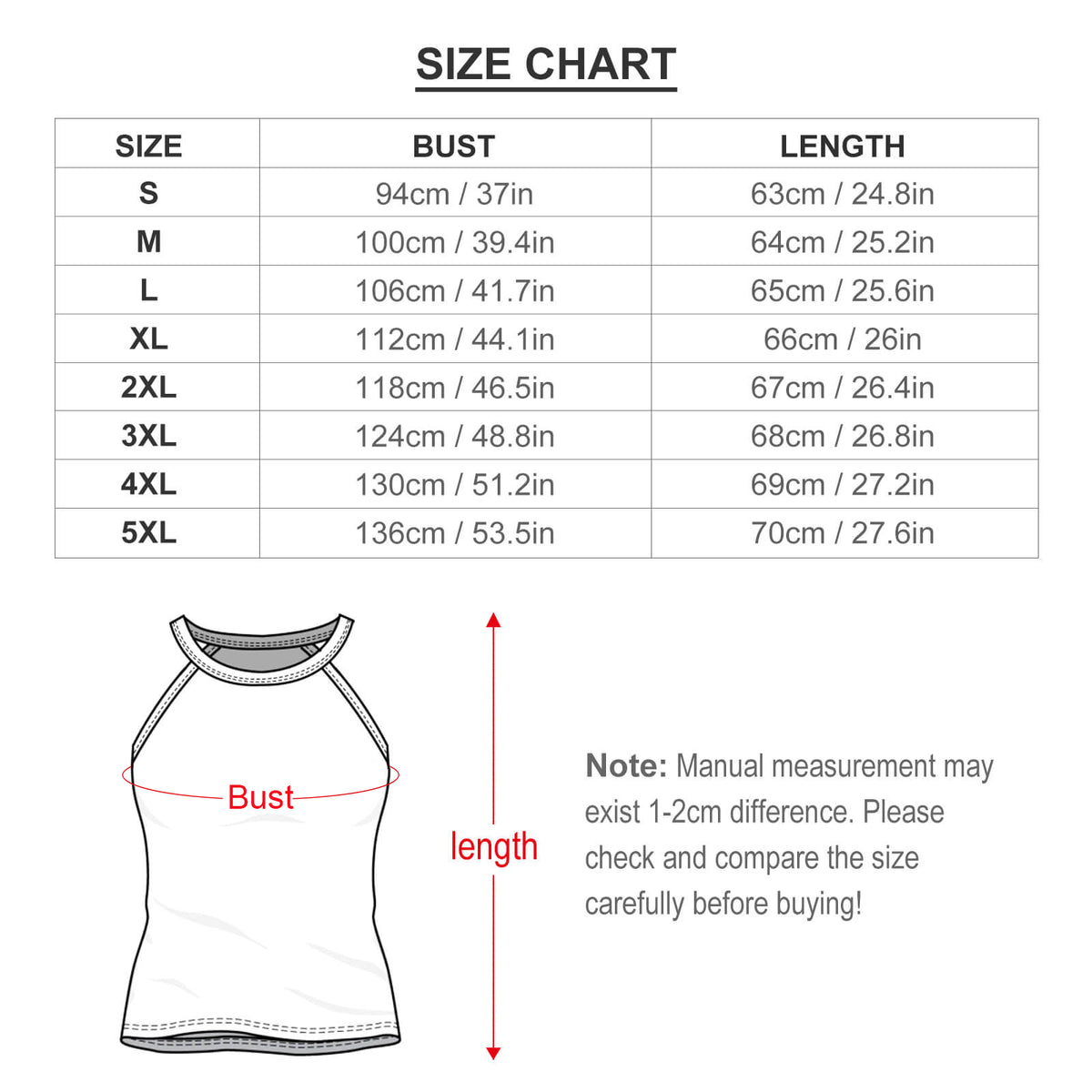 Women's Halter Neck Sleeveless Top - Lightweight and Comfortable.