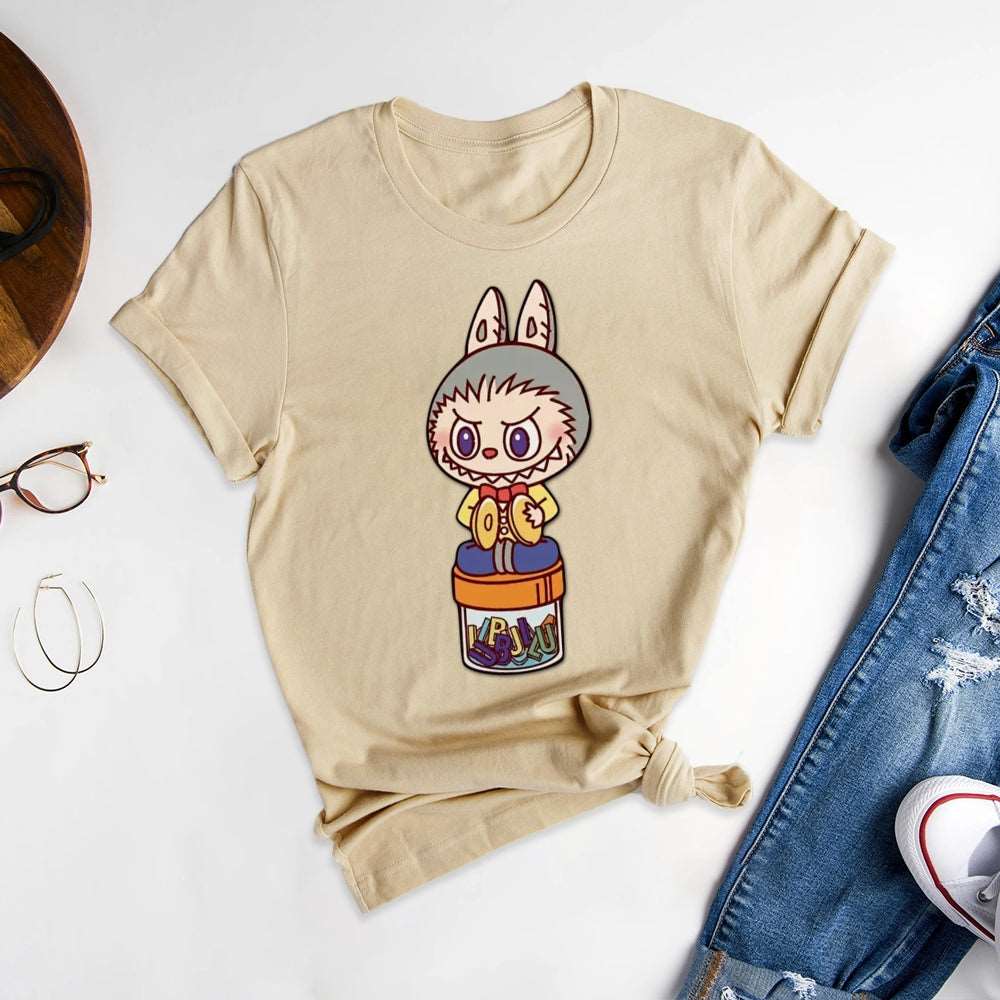 Cool Printed Round Neck T-Shirts, Show Personality Edge - podsforgirl 