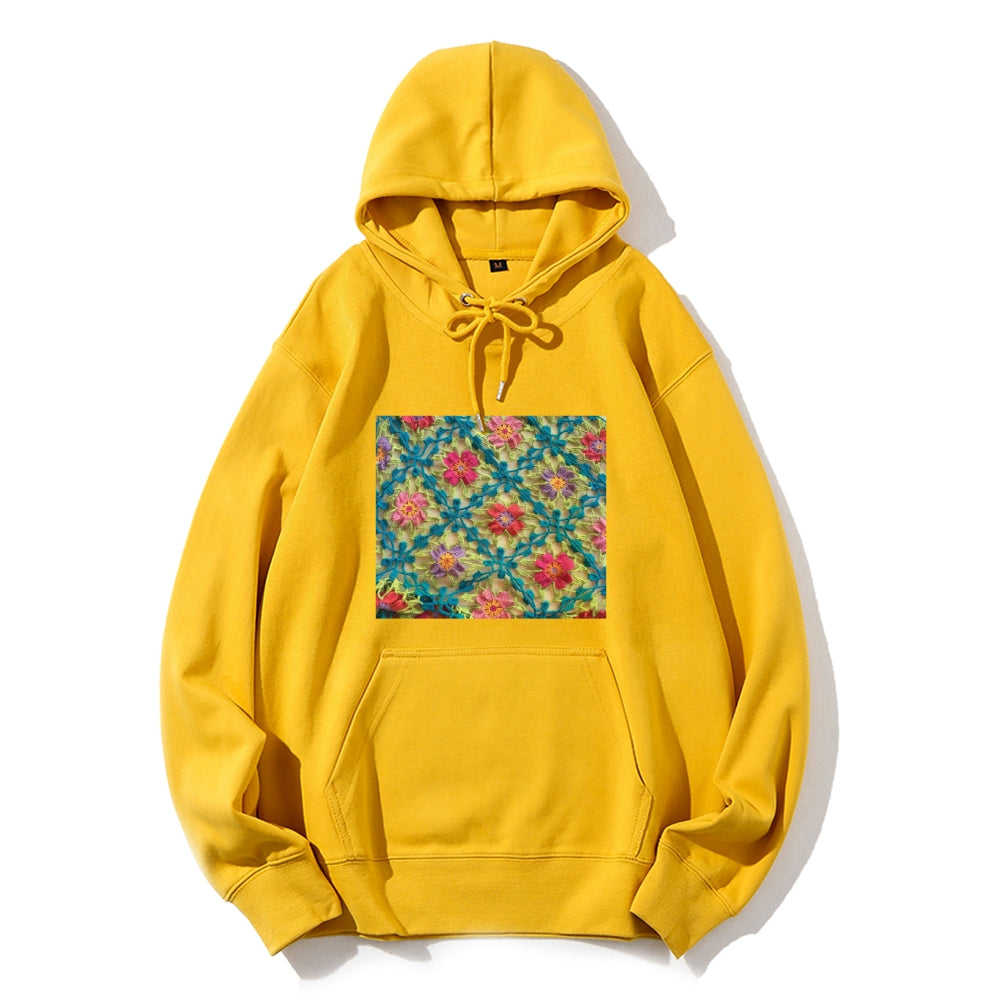 Quality Printed Pullover Hoodie: Durable and Attractive - podsforgirl 