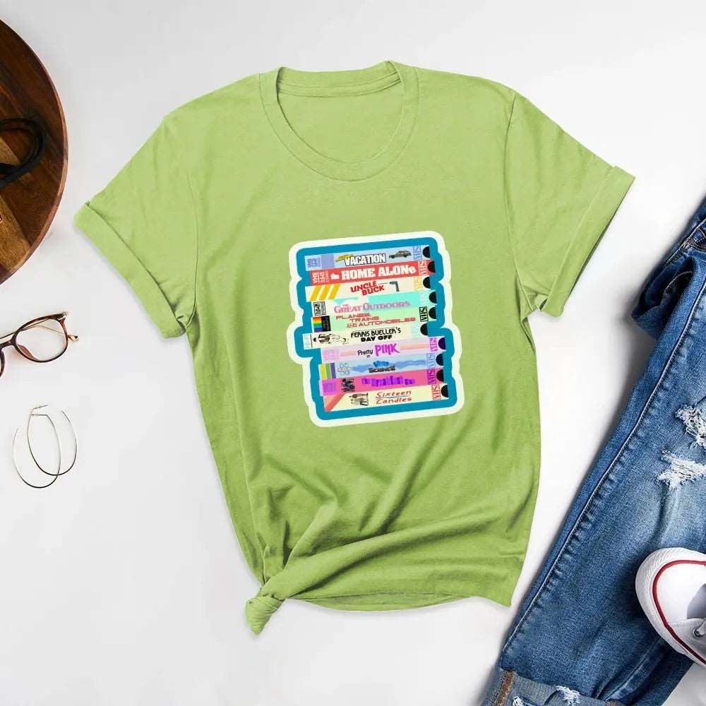 Creative Letter Combination Printed T-shirted,Show Unique Charm - Podsforgirl