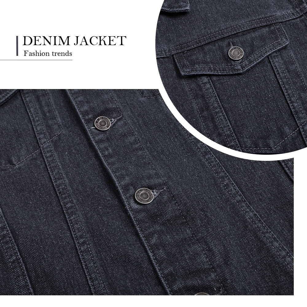 Premium Denim Jacket: Uncompromising Quality and Comfort - podsforgirl 