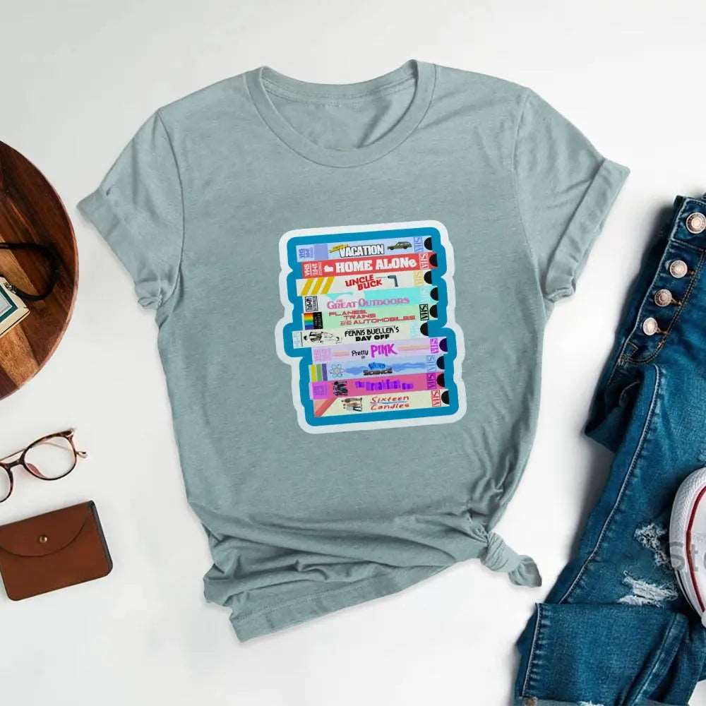 Creative Letter Combination Printed T-shirted,Show Unique Charm - Podsforgirl