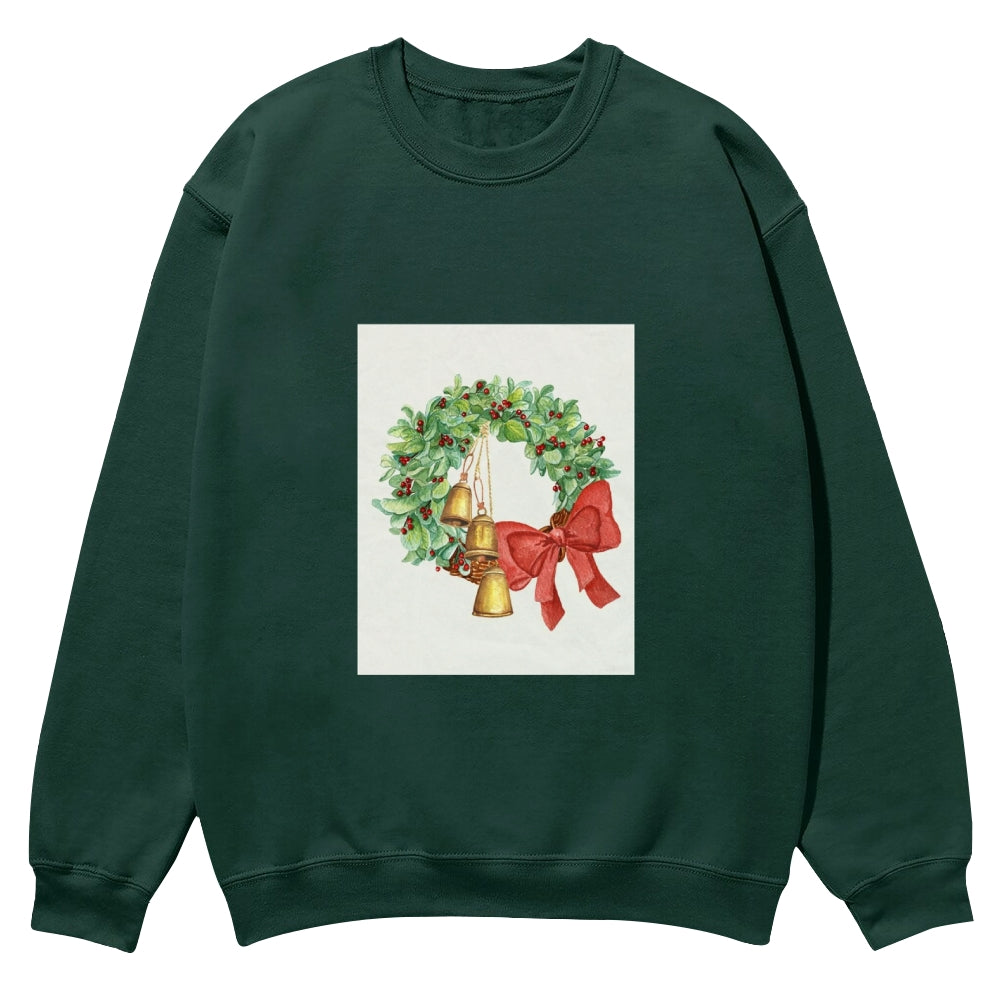 Trendy Christmas Round-Neck Sweatshirt: Leading the Yuletide Style Parade - podsforgirl 