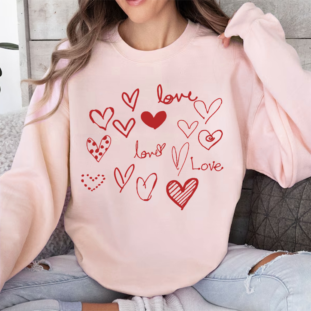 Crafted Your Signature Style Personalized Couple Sweatshirt