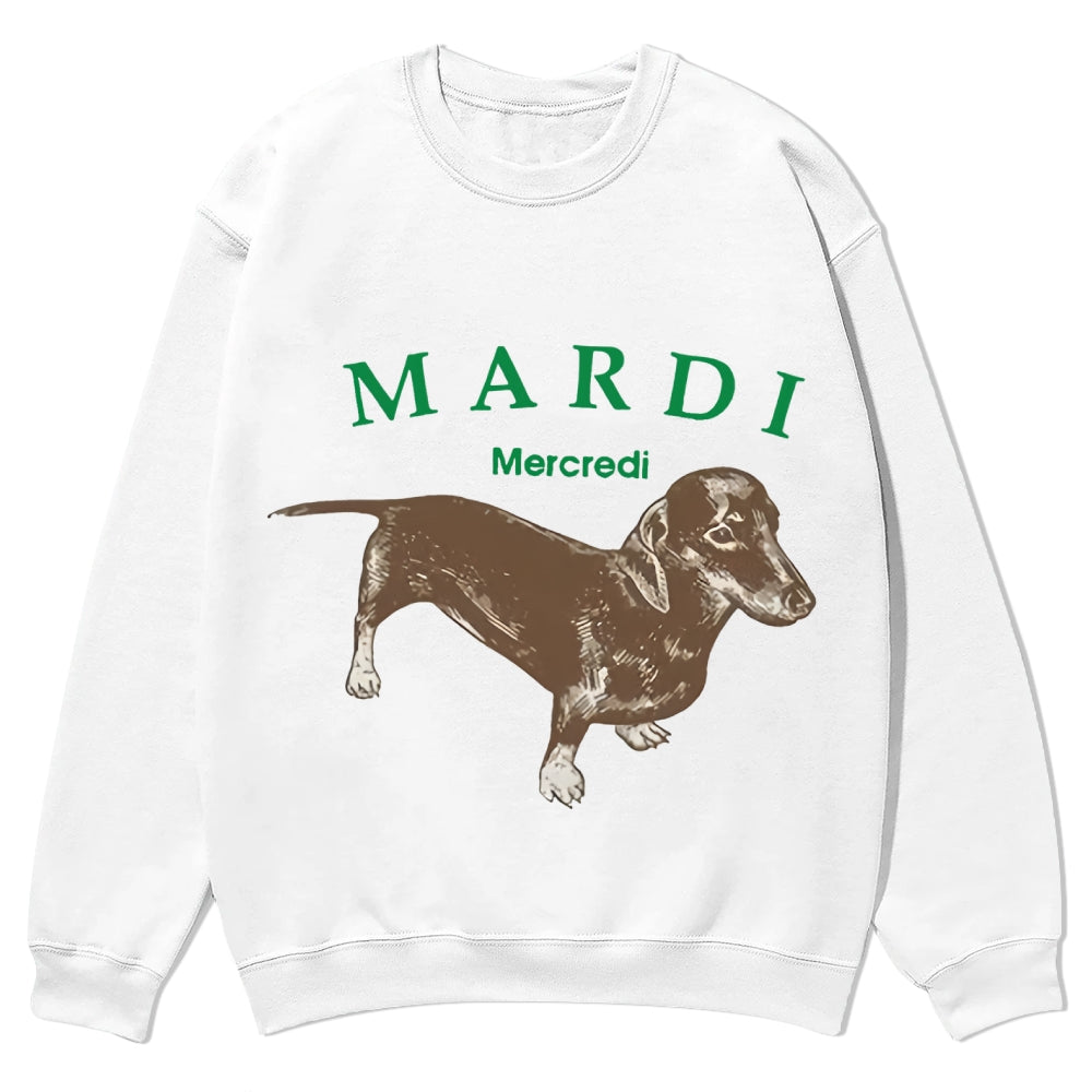 Dachshund sweatshirt: stand out from the crowd - podsforgirl 