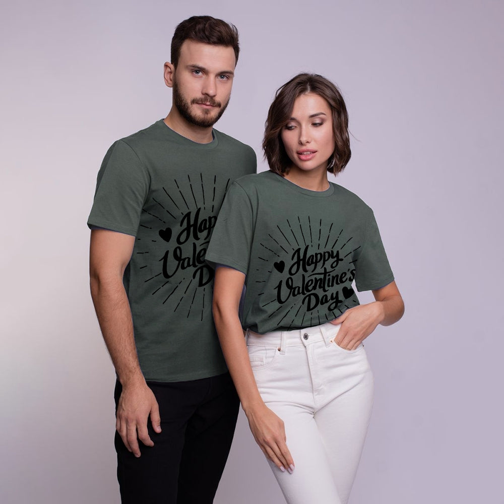 Matching Couple Tees - Pure Cotton Comfort for Every Occasion