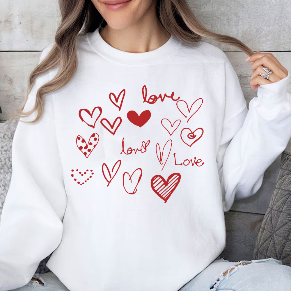 Crafted Your Signature Style Personalized Couple Sweatshirt