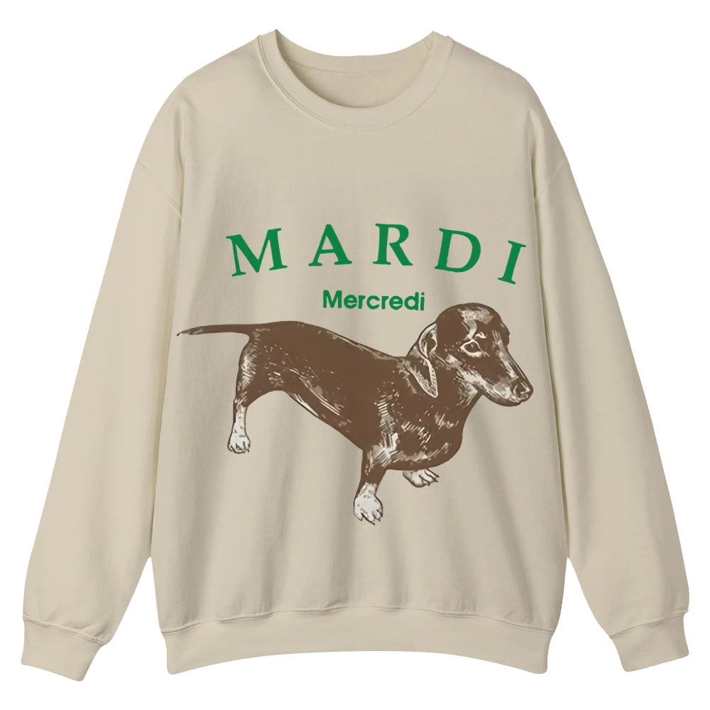 Dachshund sweatshirt: stand out from the crowd - podsforgirl 