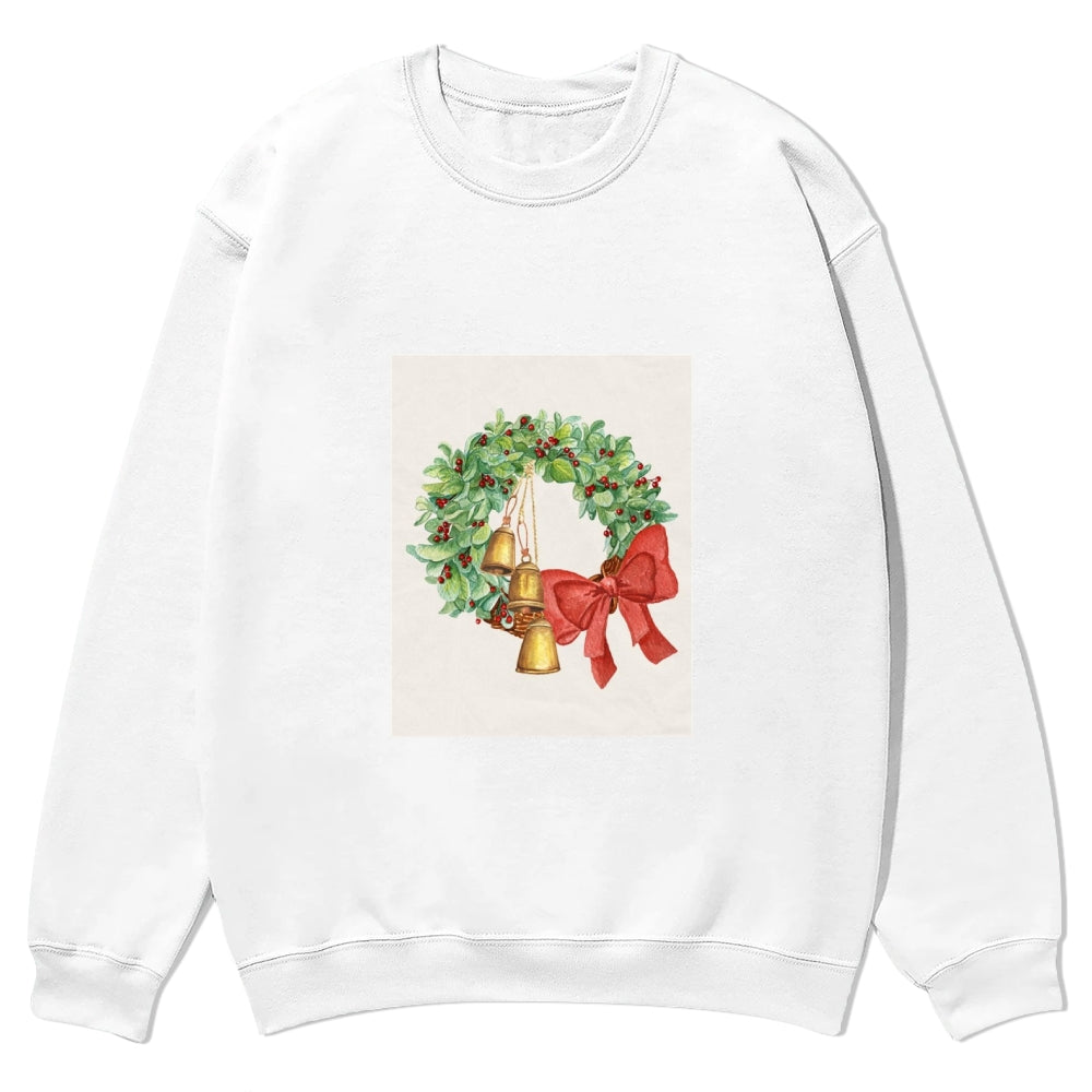 Trendy Christmas Round-Neck Sweatshirt: Leading the Yuletide Style Parade - podsforgirl 