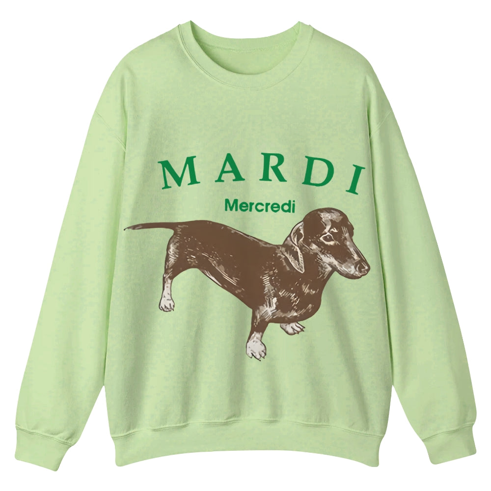 Dachshund sweatshirt: stand out from the crowd - podsforgirl 