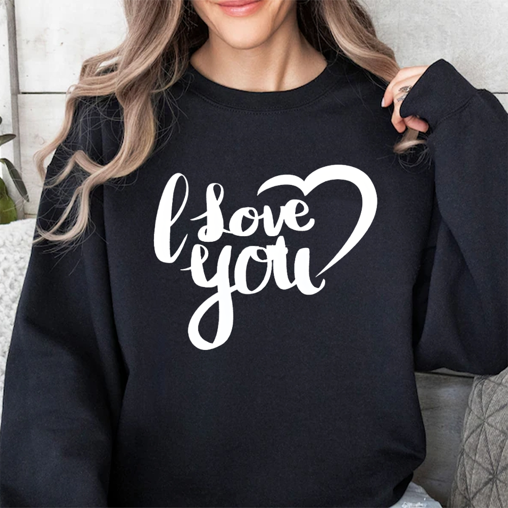 Crafted Your Signature Style Personalized Couple Sweatshirt