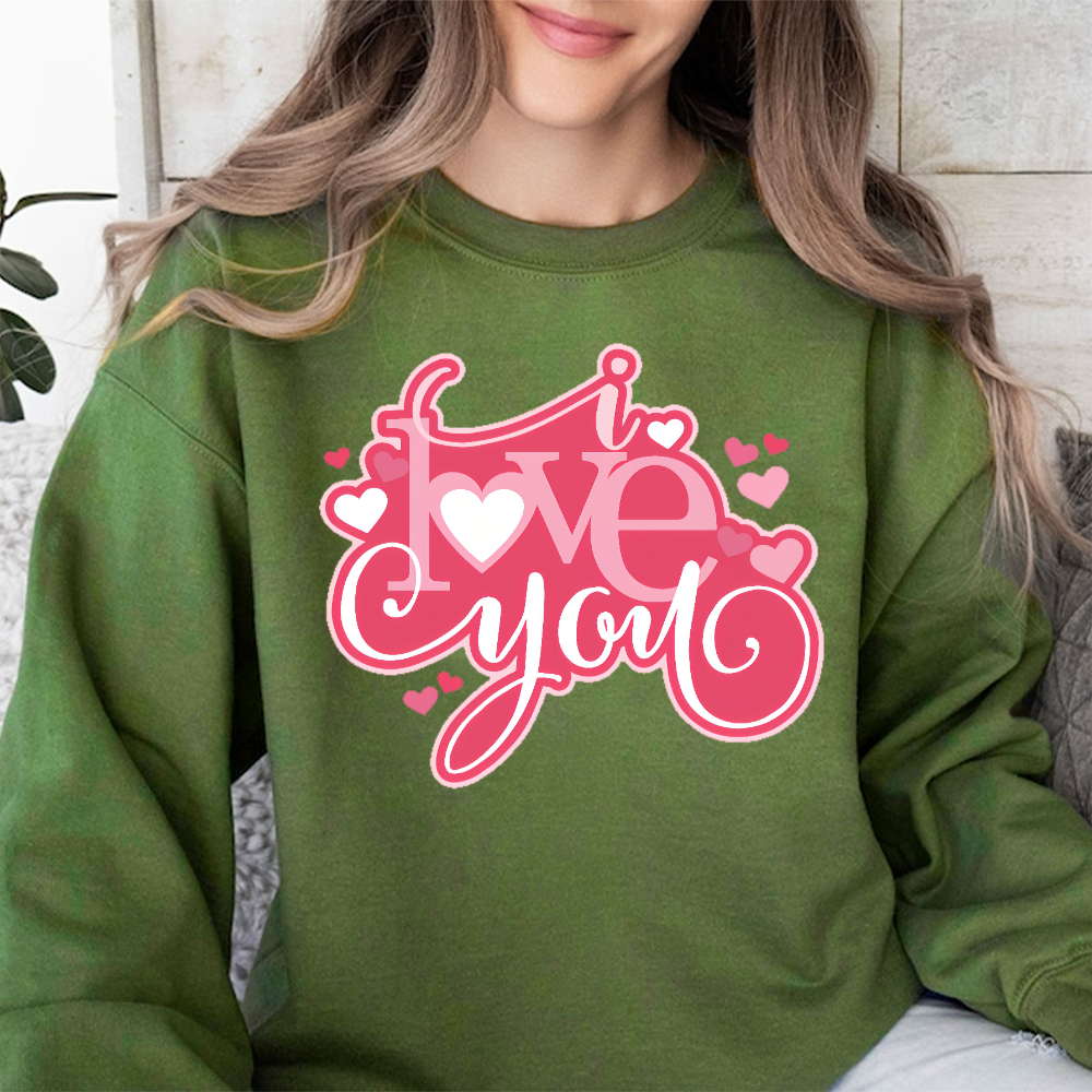 Crafted Your Signature Style Personalized Couple Sweatshirt