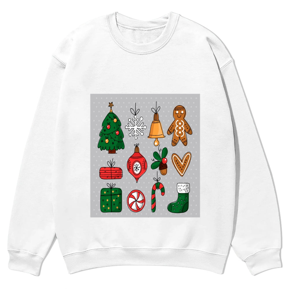 Adorable Christmas Round-Neck Sweater: Cuteness Overload for the Holidays - podsforgirl 