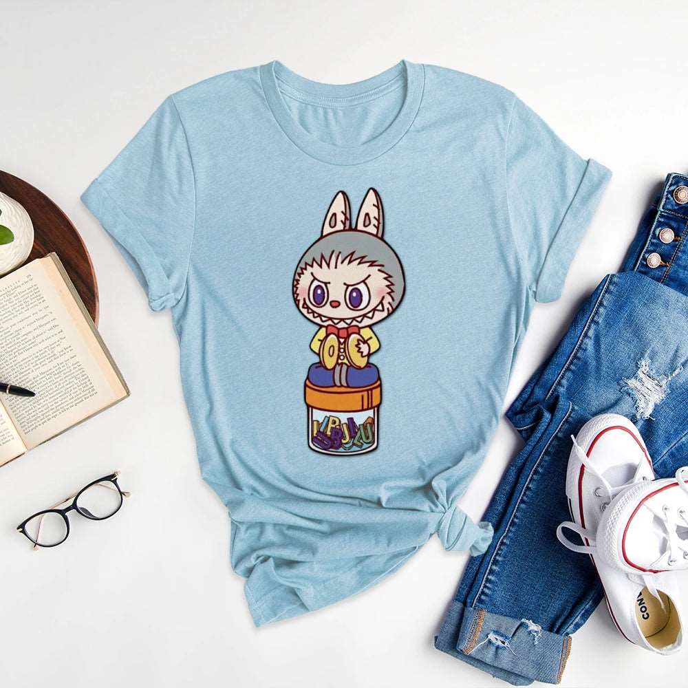 Cool Printed Round Neck T-Shirts, Show Personality Edge - podsforgirl 