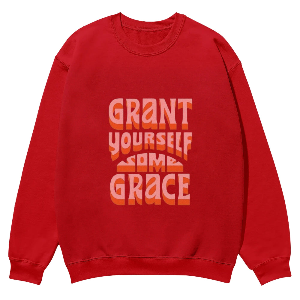 Trendy Letter-Printed Round-Neck Sweatshirt, Unlocking the Code of Street Fashion! - podsforgirl 