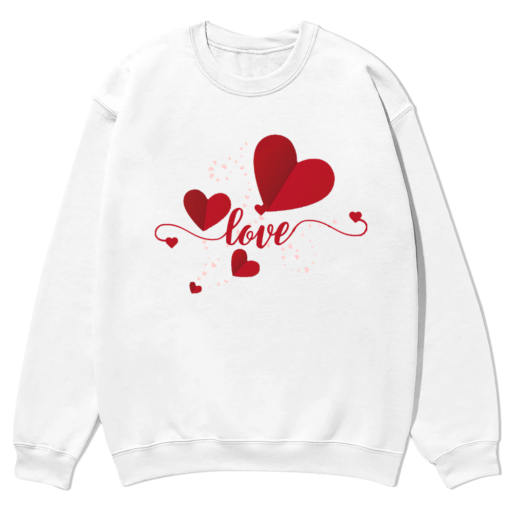 Crafted Your Signature Style Personalized Couple Sweatshirt