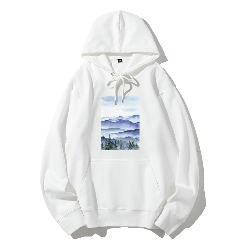 Premium Printed Pullover Hoodie: Comfort Meets Fashion - podsforgirl 