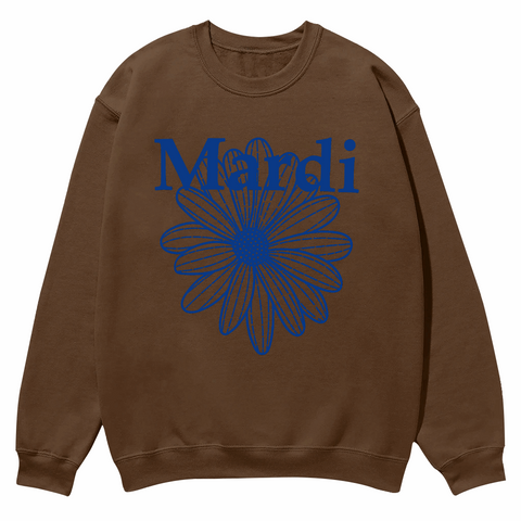 Vibrant Celebration: Mardi Gras Inspired Sweatshirt - podsforgirl 