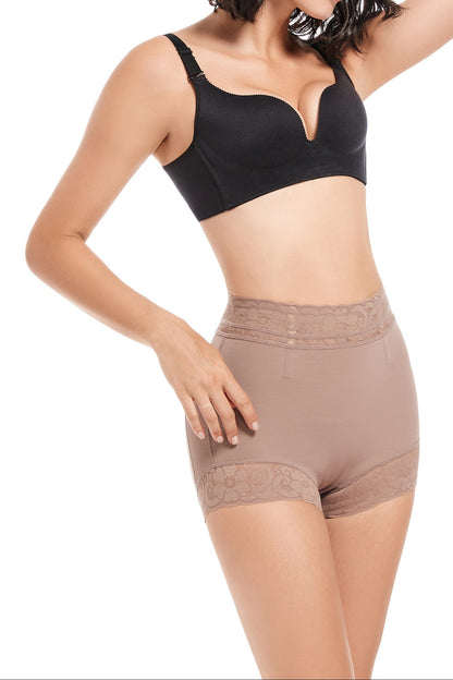 SHAPMAMA™ Classic Women's Body Shaper with Lace Butt Lifter Tummy Control Underwear Panties Smoothing Briefs
