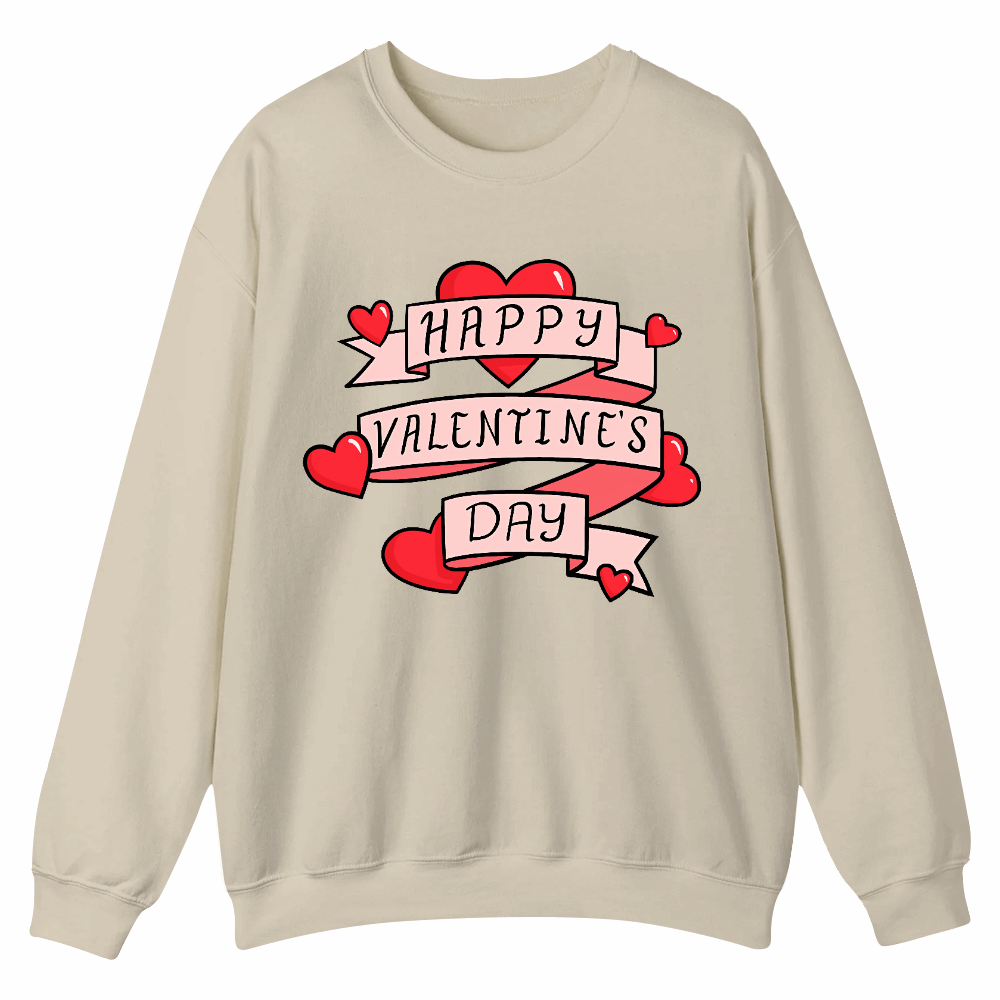 Crafted Your Signature Style Personalized Couple Sweatshirt.