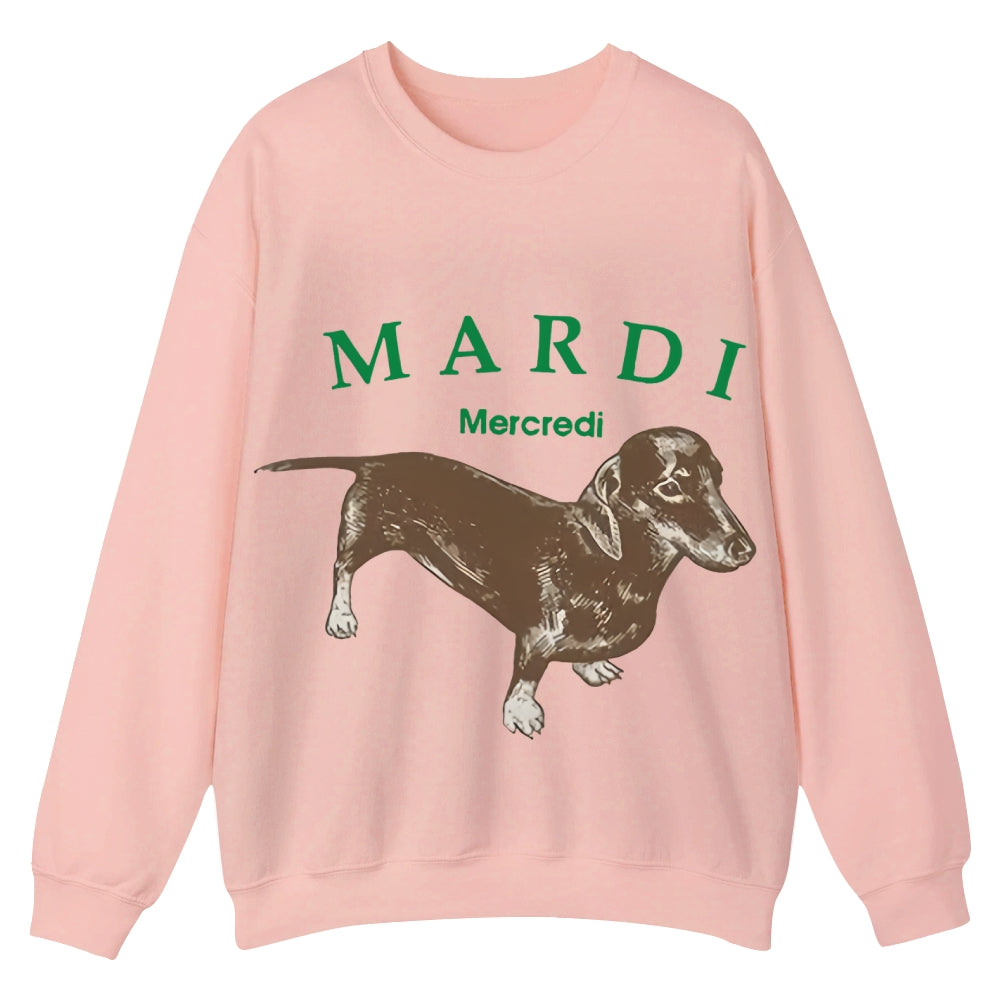 Dachshund sweatshirt: stand out from the crowd - podsforgirl 