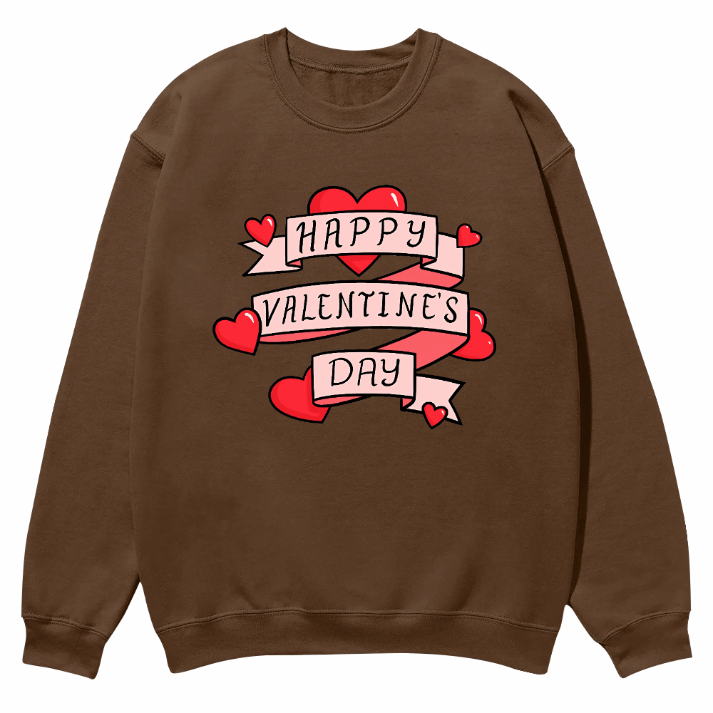 Crafted Your Signature Style Personalized Couple Sweatshirt.