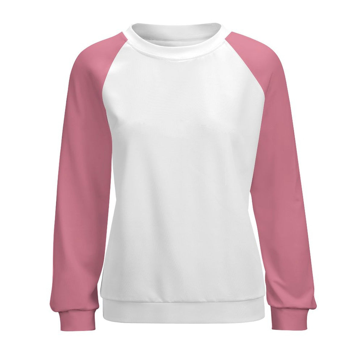 Trendy Raglan Sleeve Sweatshirt - A Must-Have for Casual Wear.