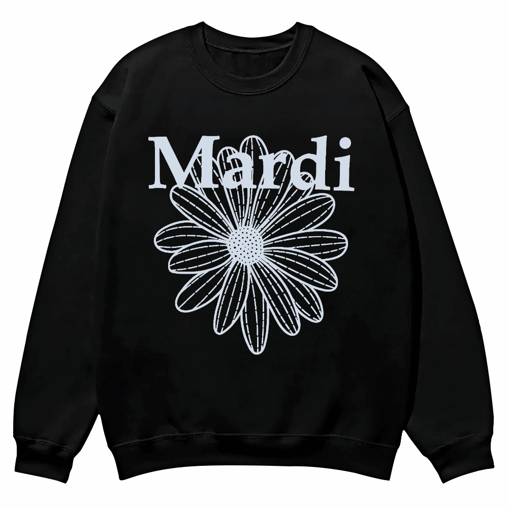 Vibrant Celebration: Mardi Gras Inspired Sweatshirt - podsforgirl 