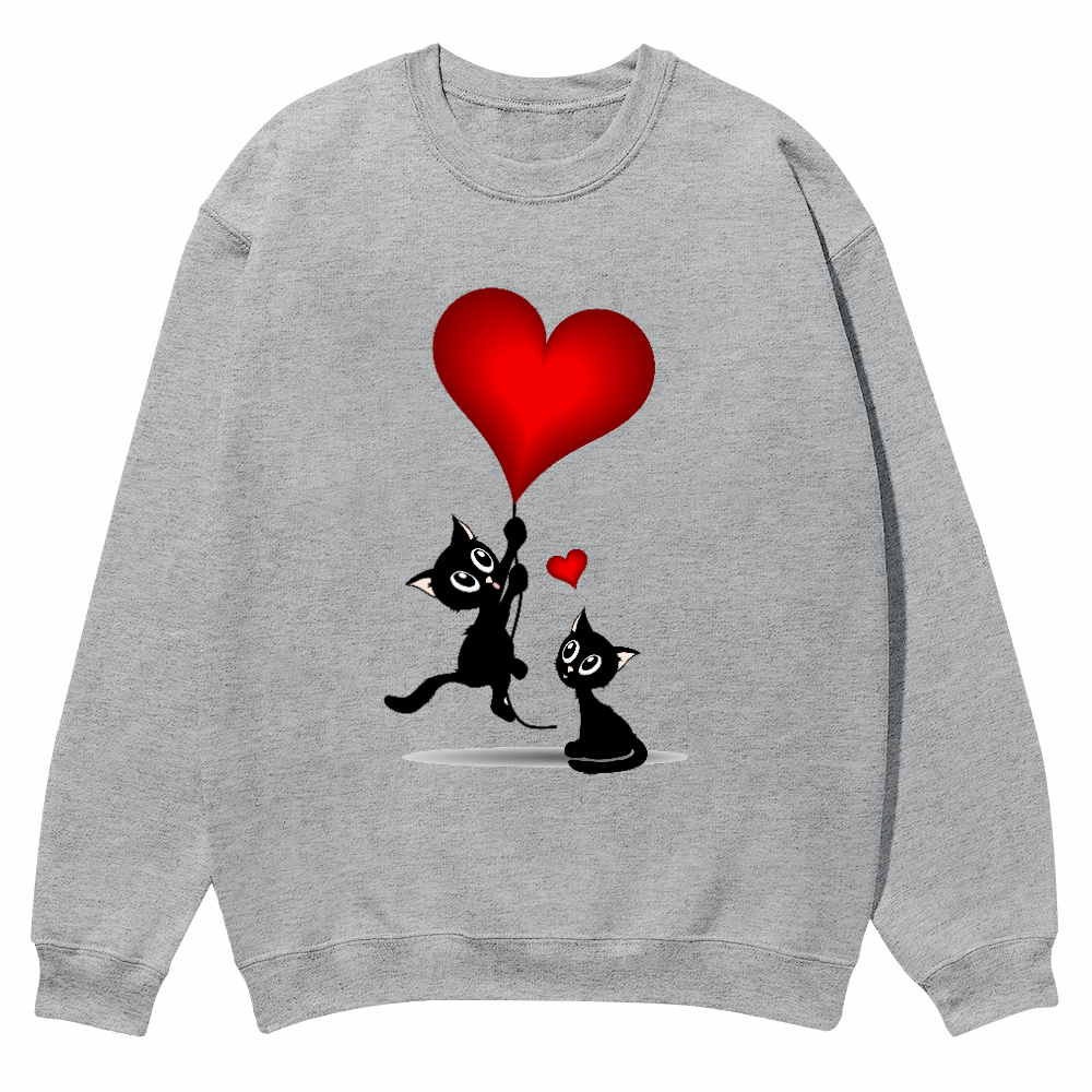 Crafted Your Signature Style Personalized Couple Sweatshirt.