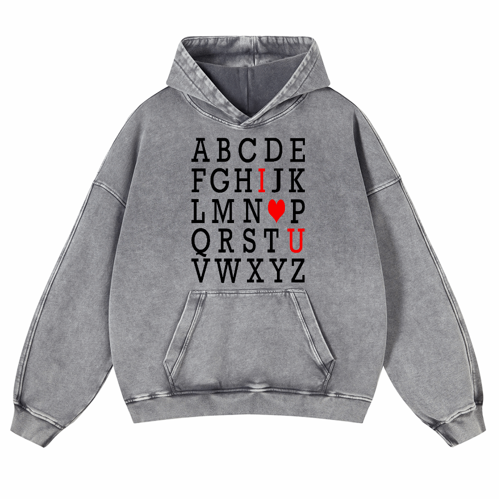 Crafted Your Signature Style Personalized Couple Hooded Sweatshirts.