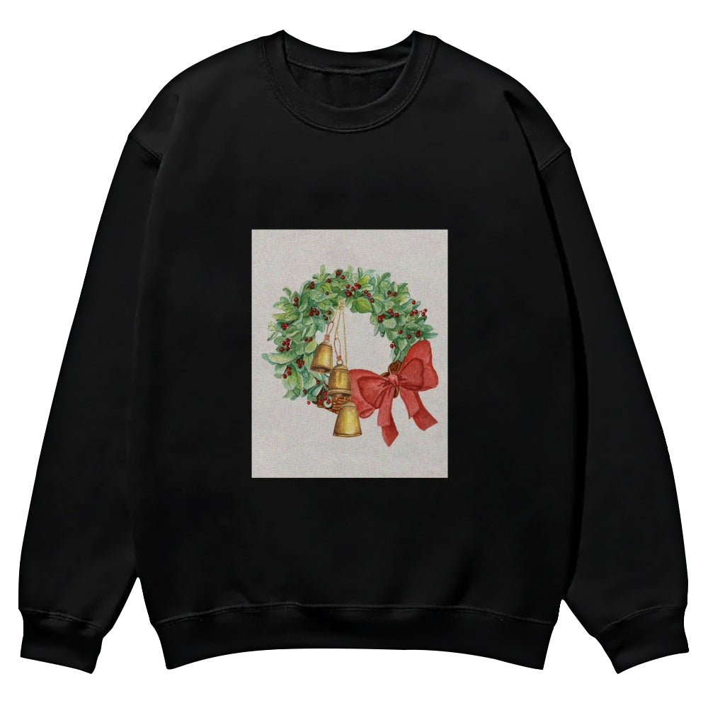 Trendy Christmas Round-Neck Sweatshirt: Leading the Yuletide Style Parade - podsforgirl 