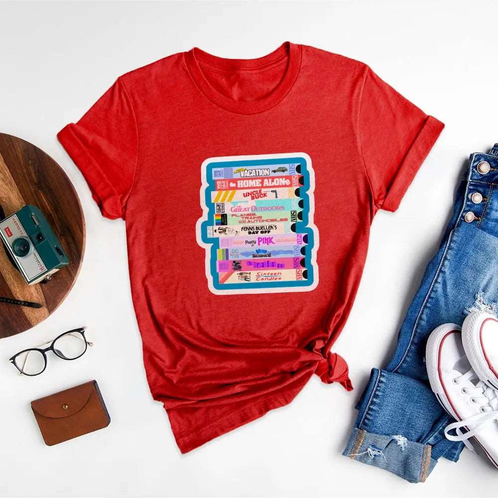 Creative Letter Combination Printed T-shirted,Show Unique Charm - Podsforgirl