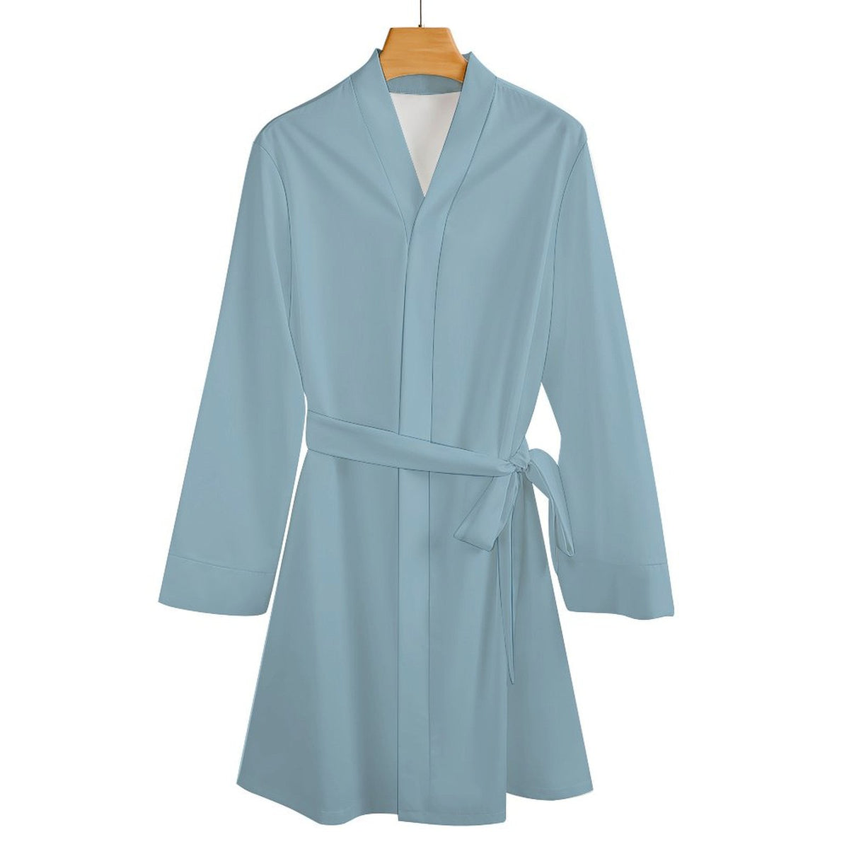 Classic Long-Sleeve Women’s Bathrobe - Lightweight and Stylish.