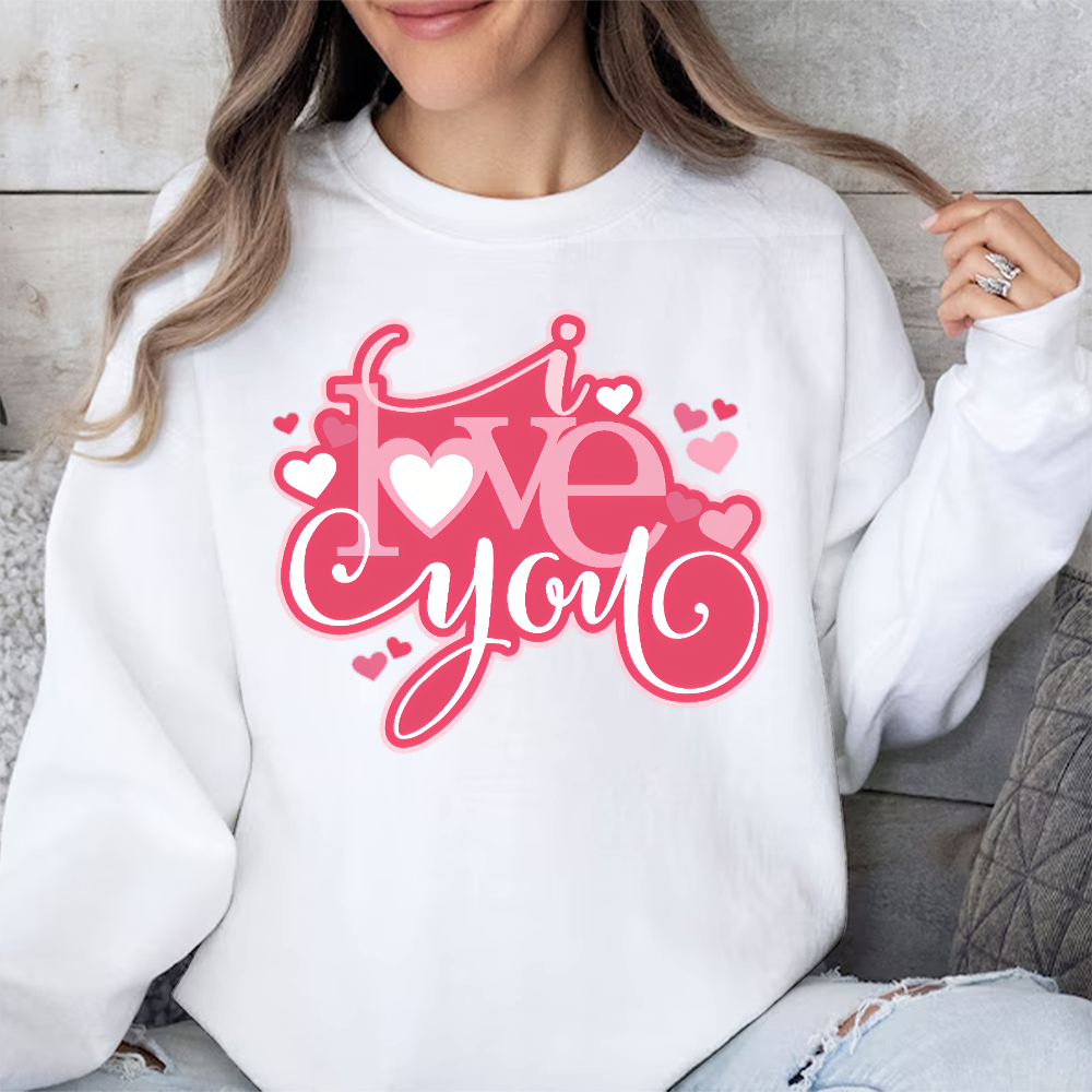 Crafted Your Signature Style Personalized Couple Sweatshirt