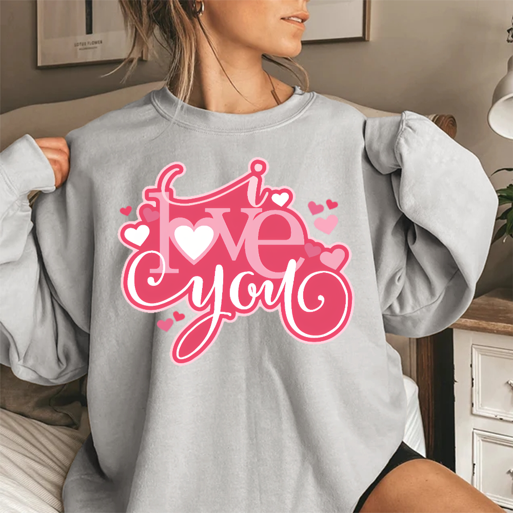 Crafted Your Signature Style Personalized Couple Sweatshirt